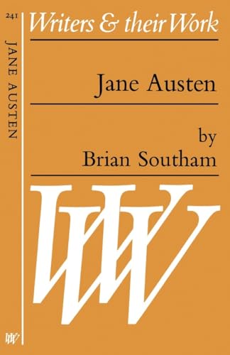 9780582012431: Jane Austen: No 141 (Writers & Their Work S.)