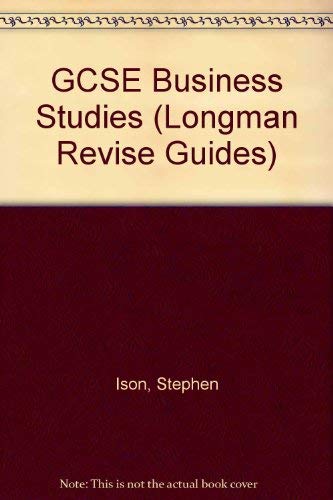Stock image for GCSE Business Studies (Longman Revise Guides) for sale by AwesomeBooks