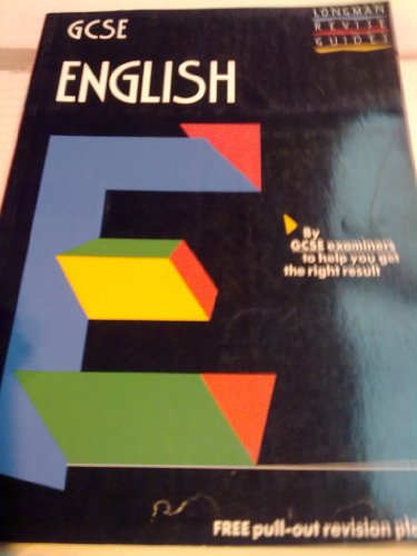 Stock image for GCSE English (Longman Revise Guides) for sale by AwesomeBooks