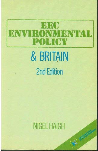 Stock image for EEC Environmental Policy and Britain for sale by SecondSale