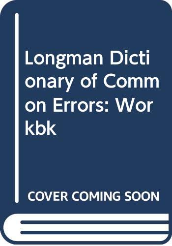 Beispielbild fr Longman Dictionary of Common Errors: Workbk zum Verkauf von Buchpark