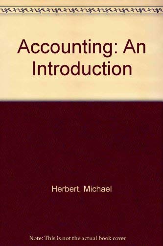 Accounting: an Introduction (9780582021884) by Herbert, Michael