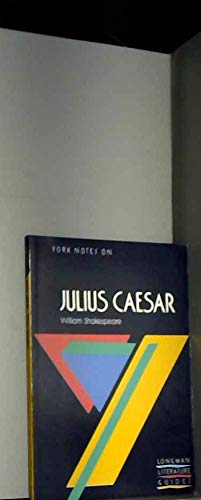 9780582022768: York Notes on "Julius Caesar" by William Shakespeare (York Notes)