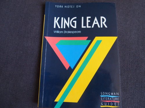 Beispielbild fr King Lear (York Notes) zum Verkauf von AwesomeBooks