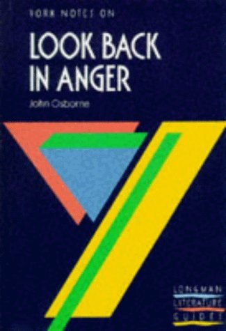 9780582022782: York Notes on "Look Back in Anger" by John Osborne (York Notes)