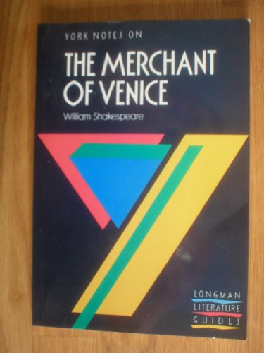 9780582022843: York Notes on William Shakespeare's "Merchant of Venice" (Longman Literature Guides)