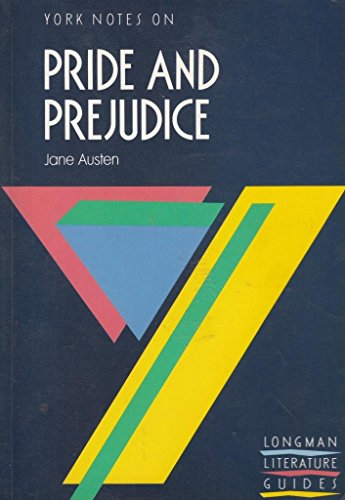 Imagen de archivo de York Notes on Jane Austens "Pride and Prejudice" a la venta por Reuseabook