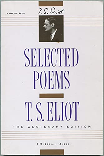 9780582023109: T.S.Eliot: Selected Poems