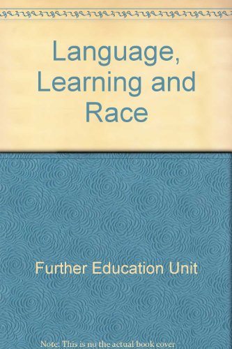 Imagen de archivo de Language, Learning and Race a la venta por Phatpocket Limited