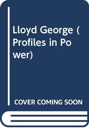 Beispielbild fr Lloyd George (Profiles in Power) zum Verkauf von Reuseabook