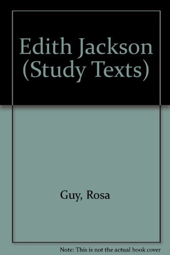 9780582025172: Edith Jackson (Study Texts S.)