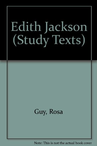 Stock image for Edith Jackson (Study Texts) for sale by Shore Books