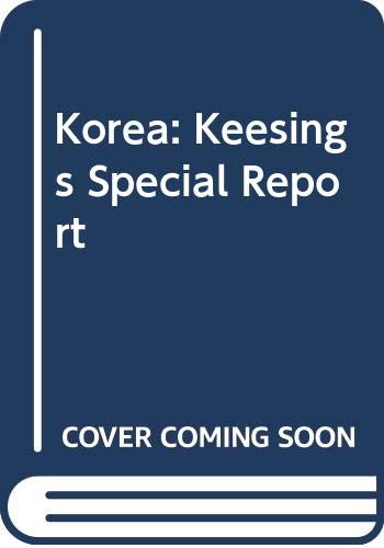 Beispielbild fr Korea: Enduring Division? A Keesings Special Report zum Verkauf von Anybook.com