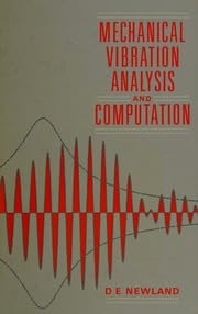 9780582027442: Mechanical Vibration Analysis and Computation