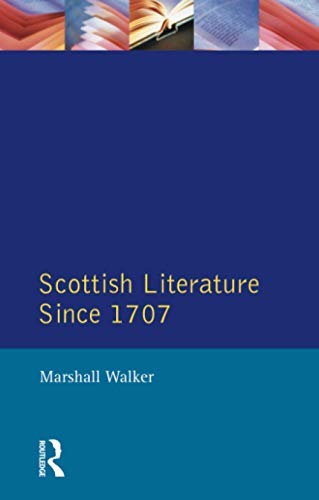 9780582028920: Scottish Literature Since 1707