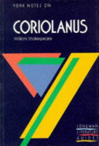 9780582033436: Coriolanus (York Notes)