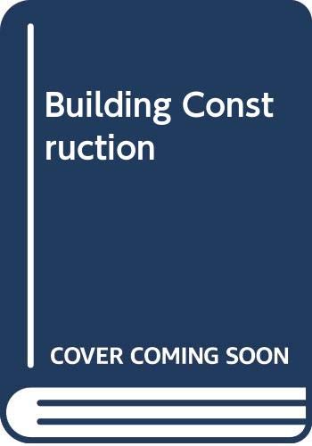 Beispielbild fr Building Construction: v. 4 zum Verkauf von Aynam Book Disposals (ABD)