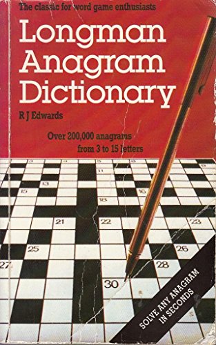 Imagen de archivo de Longman Anagram Dictionary a la venta por AwesomeBooks