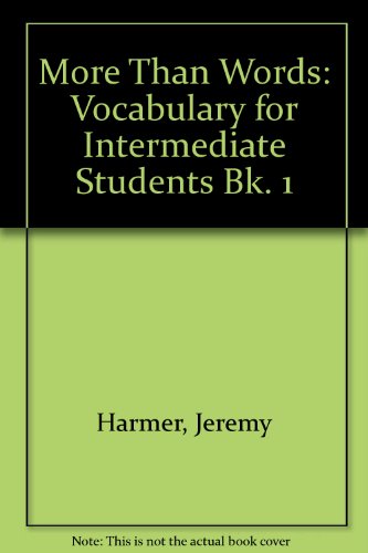 9780582047952: Vocabulary for Intermediate Students (Bk. 1)