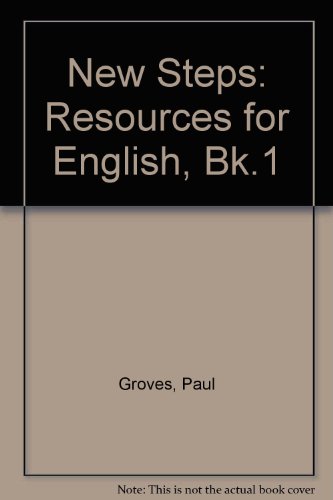 9780582055193: Resources for English, Bk.1 (New Steps)
