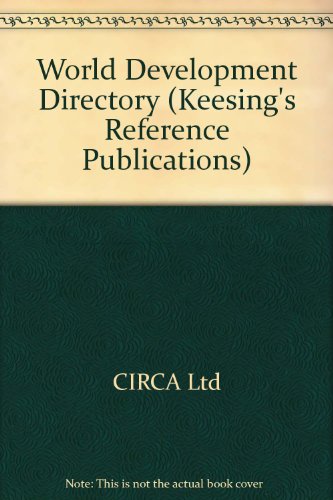 Imagen de archivo de World Development Directory (Keesings Reference Publications) a la venta por Reuseabook