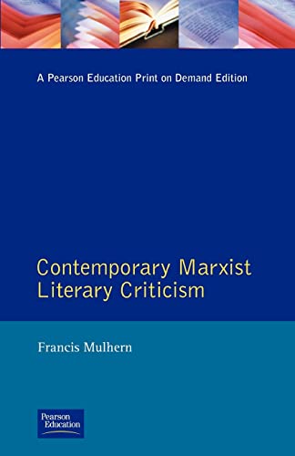 9780582059764: Contemporary Marxist Literary Criticism