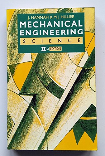 Beispielbild fr Mechanical Engineering Science (2nd Edition) zum Verkauf von Book Deals