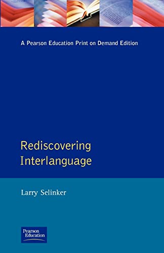 Stock image for Rediscovering Interlanguage for sale by Better World Books Ltd