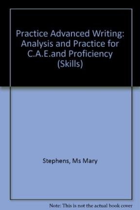 9780582064379: Practise Advanced Writing Analysis and Practice for CAE and Proficiency