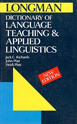 Beispielbild fr Longman Dictionary of Language Teaching and Applied Linguistics zum Verkauf von AwesomeBooks