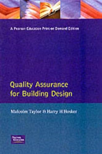Beispielbild fr Quality Assurance for Building Design zum Verkauf von Better World Books
