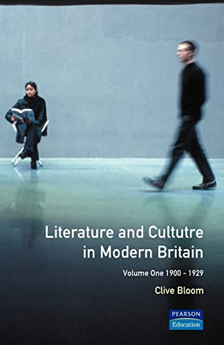 Beispielbild fr Literature and Culture in Modern Britain: Volume 1 : Volume 1: 1900-1929 zum Verkauf von WorldofBooks