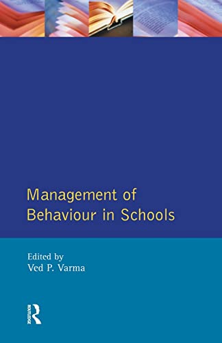 9780582075726: Management of Behaviour in Schools