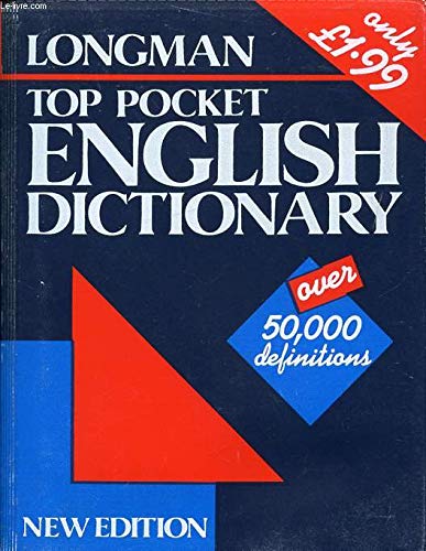 9780582076372: Top Pocket English Dictionary (Longman top pocket series)