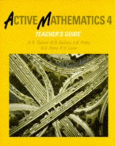 Imagen de archivo de Active Mathematics: Teacher's Guide (Active Mathematics) a la venta por Phatpocket Limited