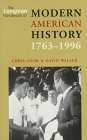 The Longman Handbook of Modern American History, 1763-1996 (Profiles in Power) (9780582084889) by Cook, Chris; Waller, David