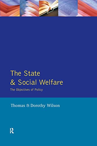 Stock image for The State and Social Welfare for sale by Blackwell's