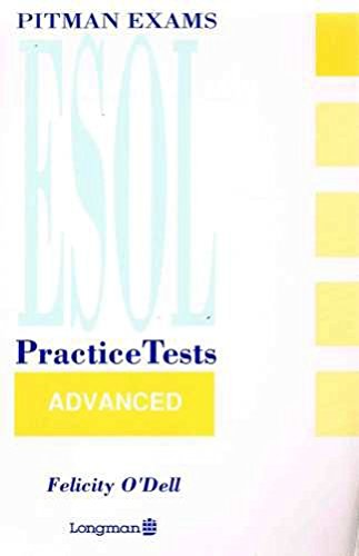 9780582086029: Advanced (Pitman Examinations English as a Second or Other Language Practice Tests)