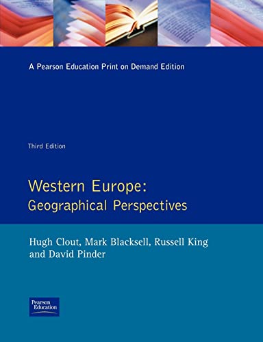 Beispielbild fr Western Europe : Geographical Perspectives zum Verkauf von Better World Books