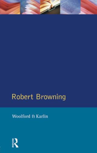 Stock image for Robert Browning for sale by Better World Books