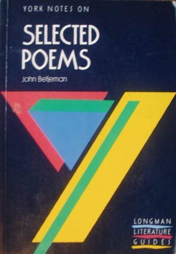 Stock image for Selected Poems of John Betjeman (York Notes) for sale by Greener Books