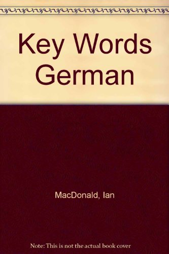 Beispielbild fr Key Words German zum Verkauf von MusicMagpie