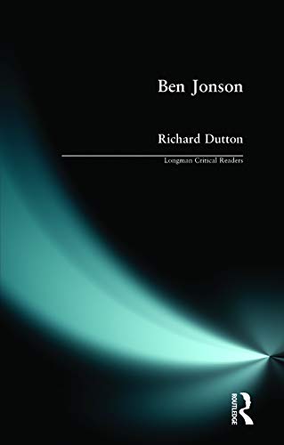 9780582215061: Ben Jonson (Longman Critical Readers)