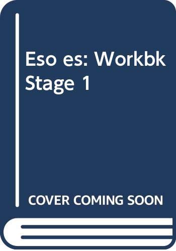 Beispielbild fr Eso es: Workbk Stage 1 zum Verkauf von AwesomeBooks