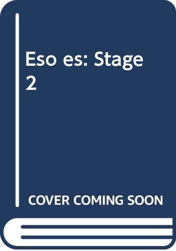 Stock image for Eso es: Stage 2 for sale by AwesomeBooks