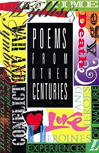 Beispielbild fr Poems from Other Centuries (NEW LONGMAN LITERATURE 14-18) zum Verkauf von WorldofBooks