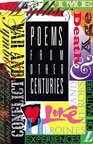 Stock image for Poems from Other Centuries (NEW LONGMAN LITERATURE 14-18) for sale by WorldofBooks