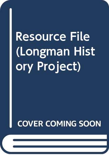 9780582226807: Resource File (Longman History Project)