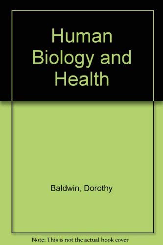 Beispielbild fr Human Biology and Health zum Verkauf von WeBuyBooks