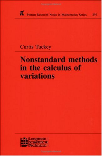9780582231801: Nonstandard Methods in the Calculus of Variations: 297 (Chapman & Hall/CRC Research Notes in Mathematics Series)